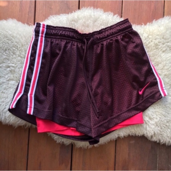 Nike Pants - Nike Double Layer Mesh Active Shorts XS